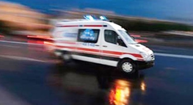Kaza yapan ambulanstaki hasta öldü