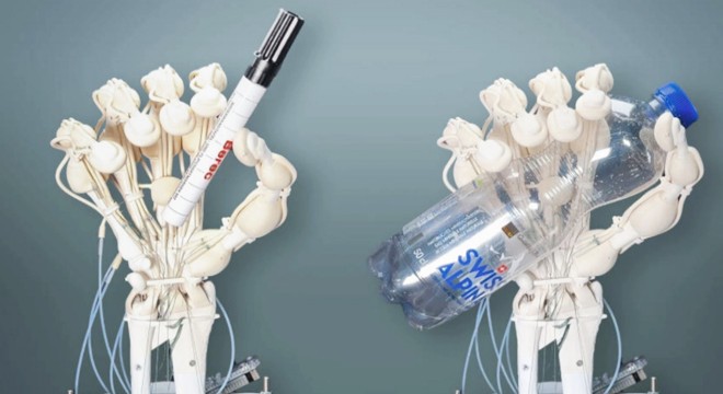 Kemik, bağ ve tendonları olan robot üretildi