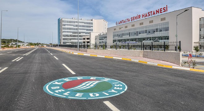 Kepez’den şehir hastanesine muhteşem yol