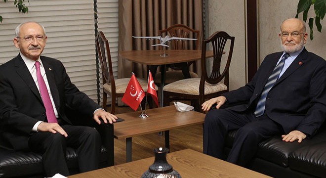 Kılıçdaroğlu, Karamollaoğlu nu ziyaret etti