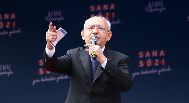 Kılıçdaroğlu: Kul hakkı yiyenlere oy vermeyin