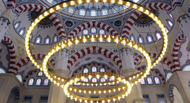 Kırıkkale Nur Cami Klasik Kandilli Avizeleri
