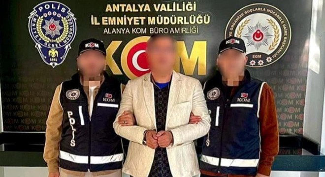 Kırmızı bültenle aranan Hollandalı, Antalya da yakalandı