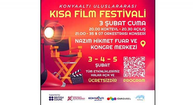 Kısa film festivali başlıyor