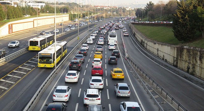 Kısıtlamanın olmadığı ikinci Cumartesi İstanbul trafiği