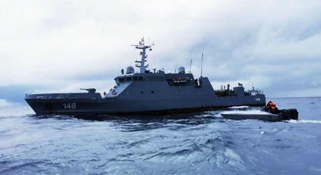 Kolombiya Donanması, 4 operasyonda 7.4 ton kokain ele geçirdi