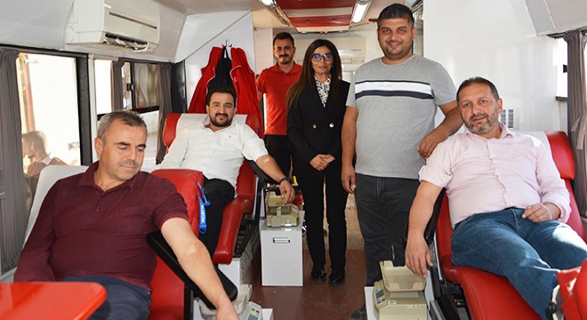 Korkuteli de kan bağış kampanyası