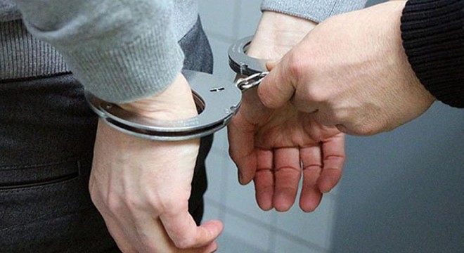 Krom kapak hırsızı tutuklandı