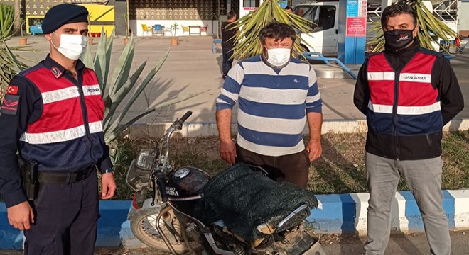 Kumluca da motosiklet hırsızlığı zanlısı yakalandı