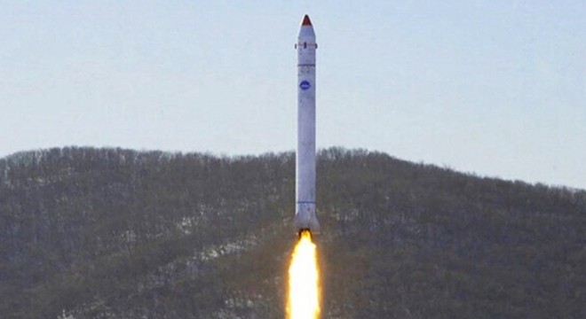 Kuzey Kore nin uydu fırlatışı başarısız oldu