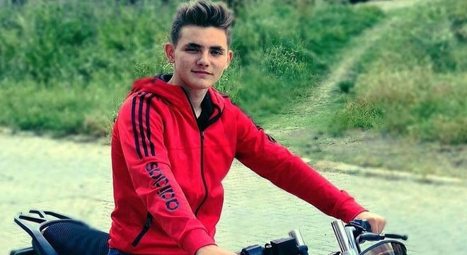 Liseli motosiklet sürücüsü Orçun, kazada hayatını kaybetti