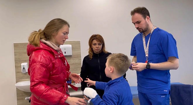 Lviv’deki saldırıda yaralanan çocuk hastaneye kaldırıldı