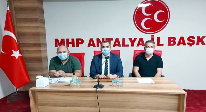MHP İl Başkanı Durgun un A takımı belli oldu