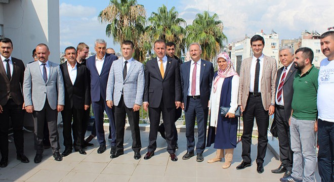 MHP li Başkan ın, Gazipaşa ziyareti