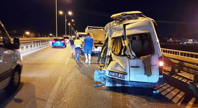 Manavgat ta kaza: 4 turist yaralı