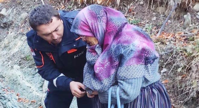 Mantar toplarken kaybolan kadın bulundu