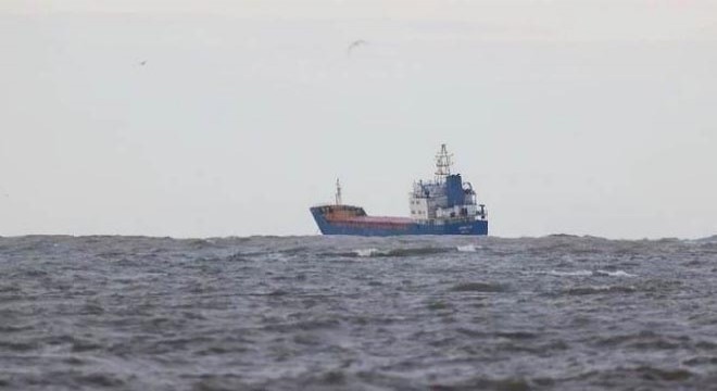 Marmara da kargo gemisi battı