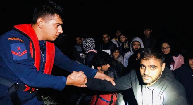 Meriç Nehri nde 31 kaçak göçmen yakalandı
