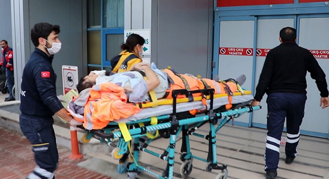 Mermer ocağında iş kazası: 1 yaralı