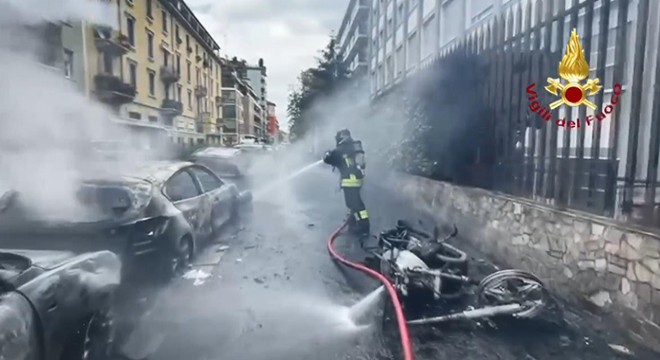 Milano’da patlama: 1 yaralı