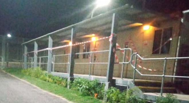 Mülteci gözaltı merkezinin altında 20 metrelik kaçış tüneli bulundu