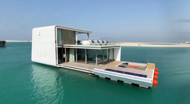 Multi milyarderler Kovid-19 a karşı Dubai’deki yüzen villalara akın ediyor