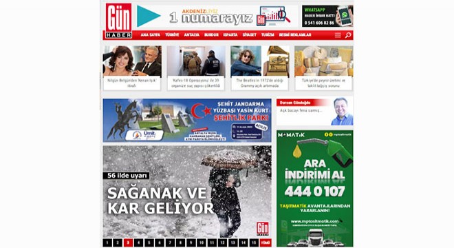 Muratpaşa Belediyesi Şehitlik Parkı açılış reklamı