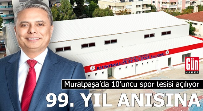 Muratpaşa’da 10’uncu spor tesisi açılıyor