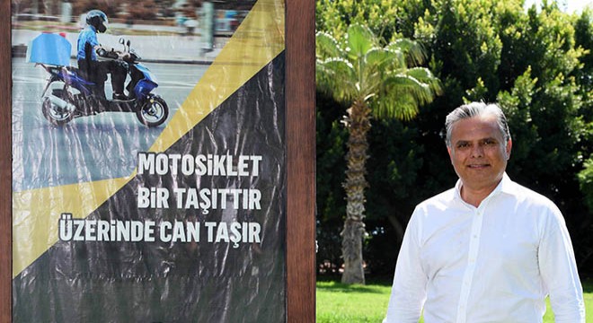 Muratpaşa dan  Motosikleti fark et  kampanyası
