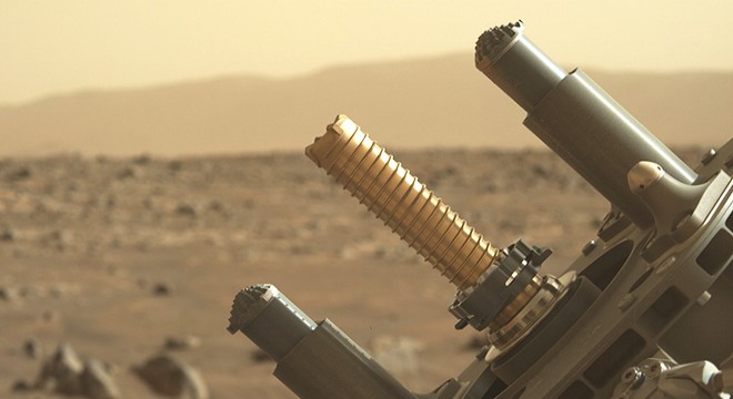 NASA Perseverance Mars’tan 8’inci kaya örneğini topladı