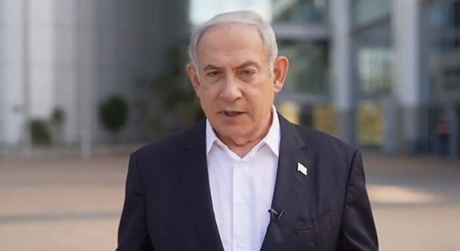 Netanyahu ‘Savaştayız’ açıklamasını yaptı