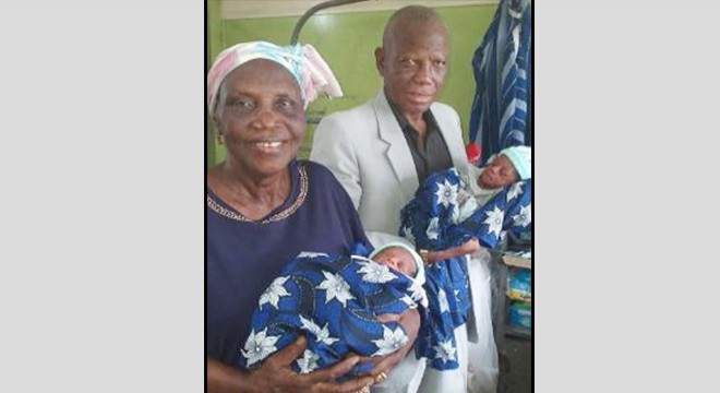 Nijerya’da 68 yaşındaki kadın ikiz doğurdu