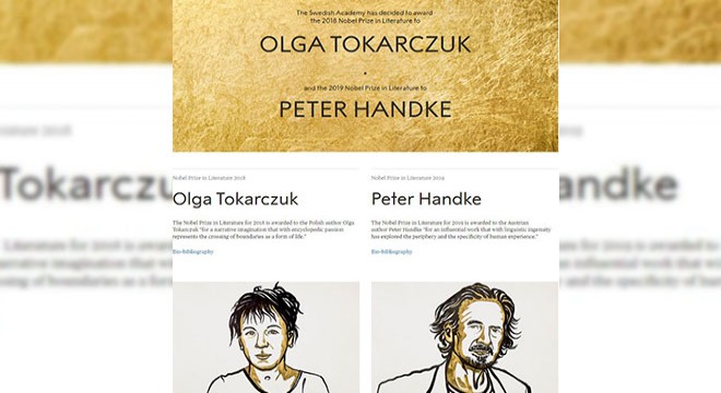 Nobel Edebiyat Ödülleri sahiplerini buldu