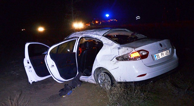 Otomobil şarampole devrildi: 1 ölü, 4 yaralı