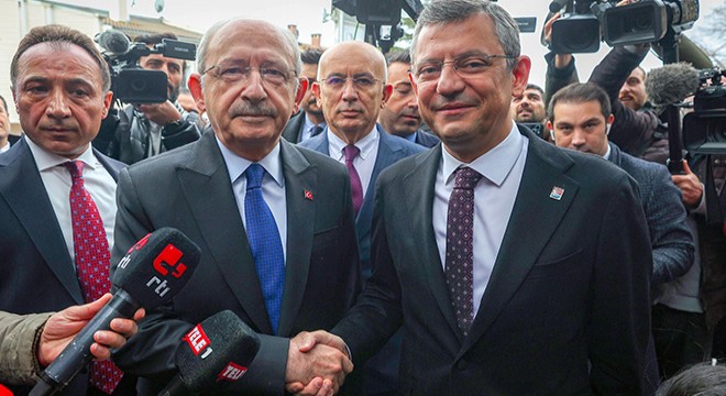 Özgür Özel den Kılıçdaroğlu na ziyaret