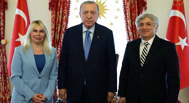 Özkan çifti, Cumhurbaşkanı Erdoğan la görüştü