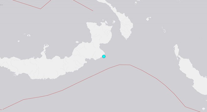 Papua Yeni Gine’de 6.2 büyüklüğünde deprem