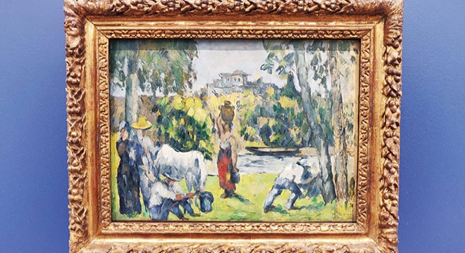 Paul Cezanne’ın ünlü tablosu, İrlanda’da sergileniyor
