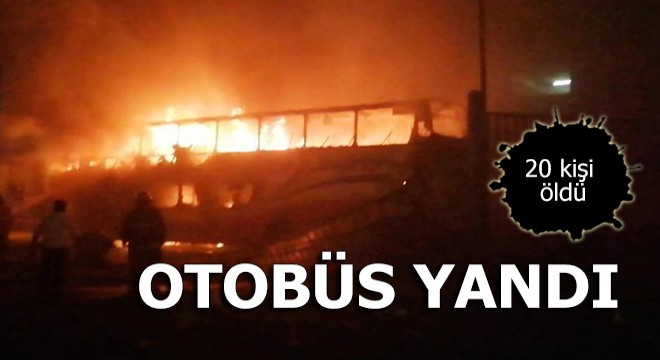 Peru’da otobüs yandı: 20 ölü, 7 yaralı