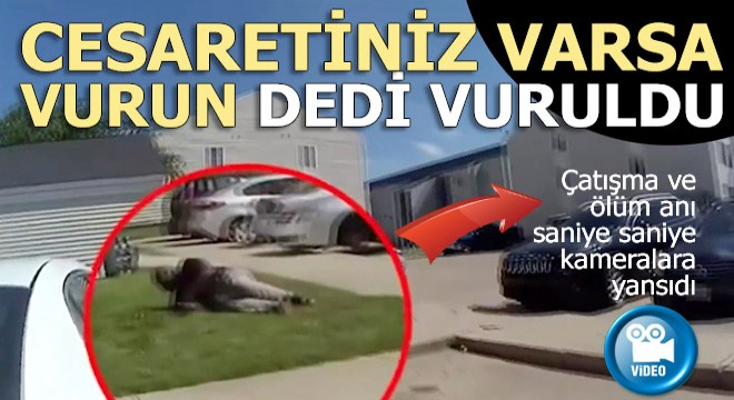 Polis 31 el ateş ederek öldürdü (VİDEO)