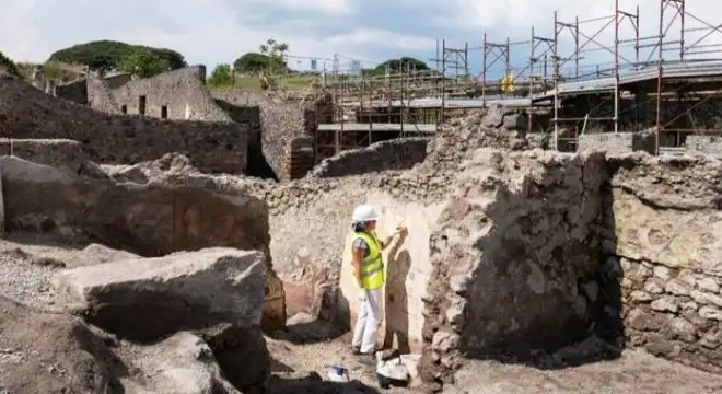 Pompeii Arkeoloji Parkı nda yeni buluntular ortaya çıktı