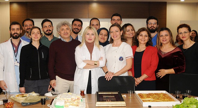 Prof. Dr. Ömer Özkan a sürpriz doğum günü kutlaması
