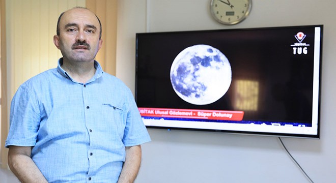 Prof. Dr. Özdemir:  Kanlı Ay  ve  Süper Ay  yanlış anlaşılıyor