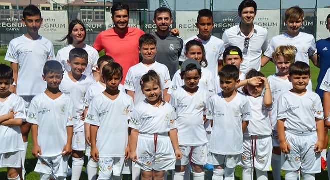 Real Madrid in yeni yıldızları Antalya da yetişiyor