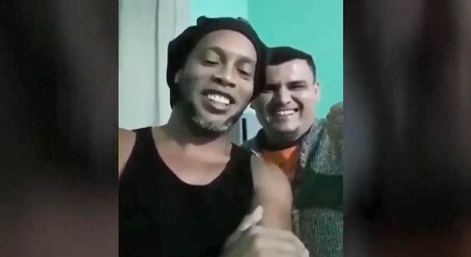 Ronaldinho, hapishaneden ailesine videolu mesaj gönderdi