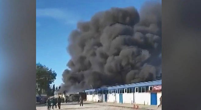 Rusya’da markette büyük yangın