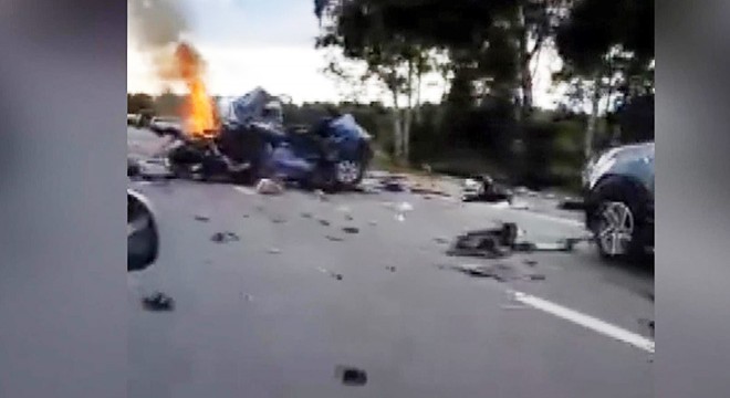 Rusya’da üç otomobil birbirine girdi: 5 ölü, 4 yaralı