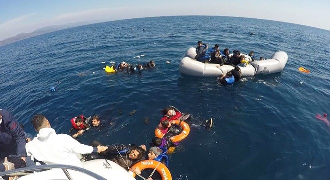 Sahil Güvenlik, 5 ayda Yunanistan ın geri ittiği 1286 göçmeni kurtardı
