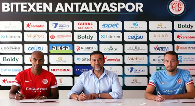 Sander Van de Streek ve Naldo Antalyaspor’da