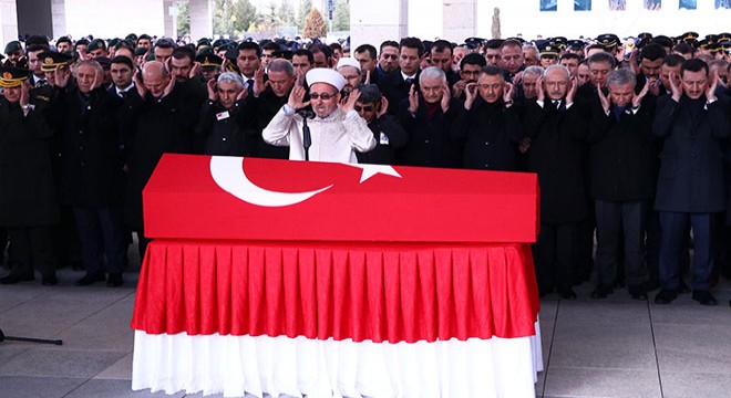 Şehit Yıldırım, Ankara da son yolculuğuna uğurlandı